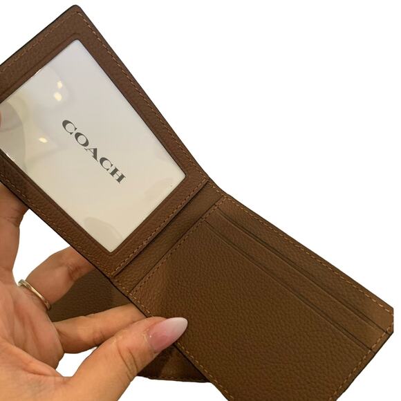 NIB / NWT COACH Men Unisex Brown Gift Set of 3 Wallets Keychain - Picture 5 of 9